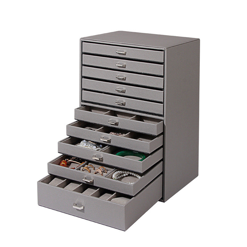 Perfect storage 10-Layers Large Jewelry Box Organizer - Nillishome