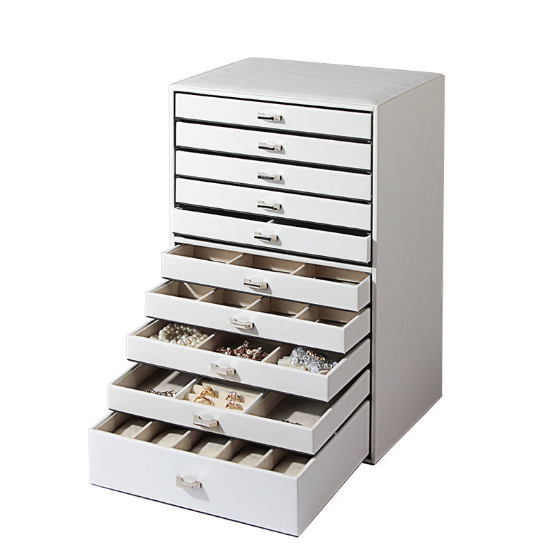 Perfect storage 10-Layers Large Jewelry Box Organizer - Nillishome