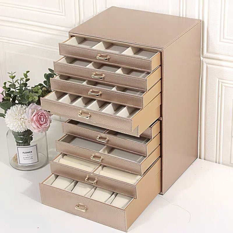 10-Layers Large Jewelry Box Organizer - Nillishome