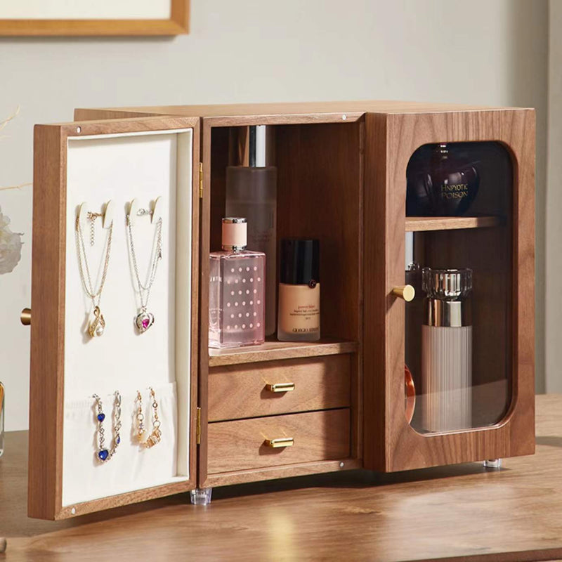 Jewelry Armoire with full length Mirror,Makeup organizer, jewelry box –  Sicotas