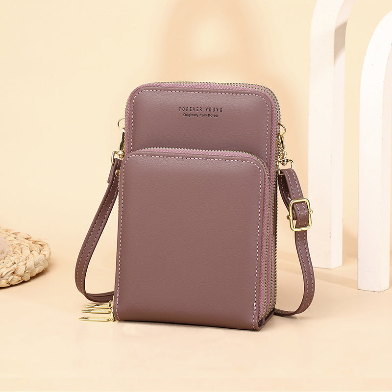 Cellphone Crossbody Bag Purse Wallet with Strap Card Slots